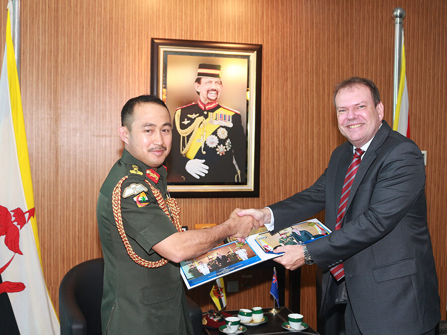 COURTESY CALL FROM THE NEW ZEALAND HIGH COMMISSIONER TO BRUNEI DARUSSALAM
