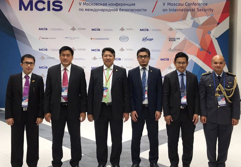 DEPUTY MINISTER OF DEFENCE ATTENDED THE FIFTH MOSCOW CONFERENCE ON INTERNATIONAL SECURITY