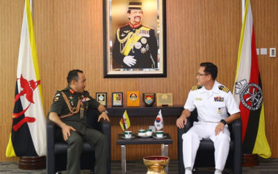 COURTESY CALL FROM COMMANDING OFFICER, REPUBLIC OF KOREA SHIP CHOI YOUNG, REPUBLIC OF KOREA