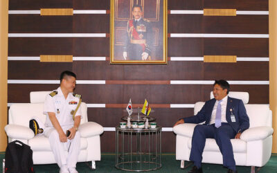 FAREWELL CALL BY REPUBLIC OF KOREA’S NON-RESIDENT DEFENCE ATTACHÉ TO BRUNEI DARUSSALAM
