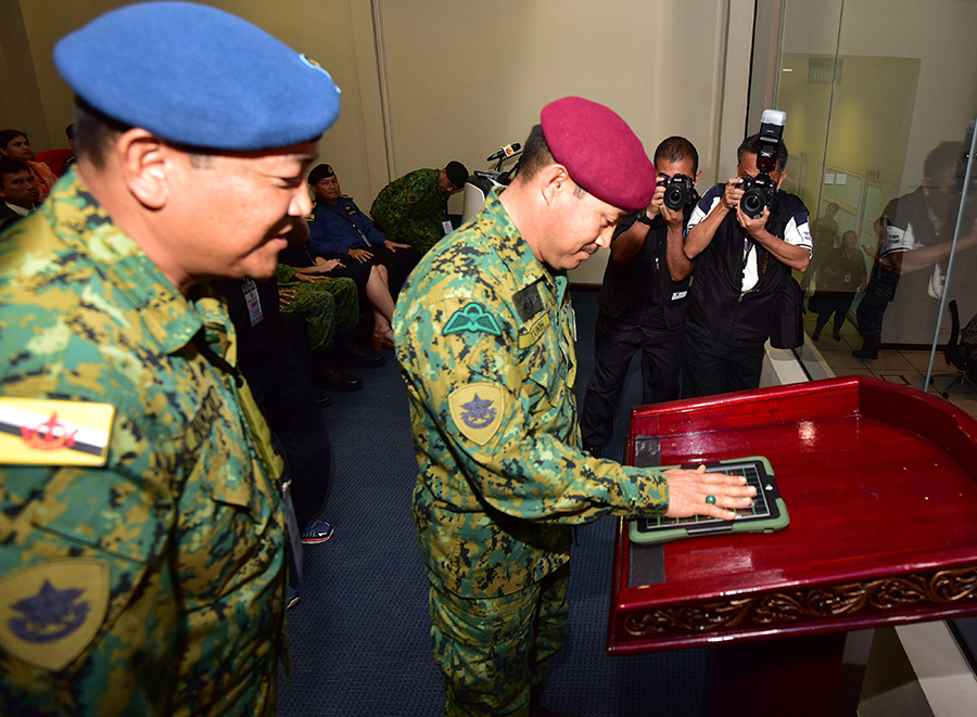 RBAF COMMANDER OFFICIATES ADMM PLUS MS & CT EXERCISE