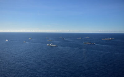 ADMM-PLUS NAVAL VESSELS SAIL OUT FOR SEA AND LAND PHASE OF EXERCISES