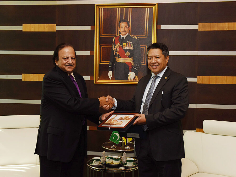 FAREWELL CALL BY HIGH COMMISSIONER OF PAKISTAN TO BRUNEI DARUSSALAM