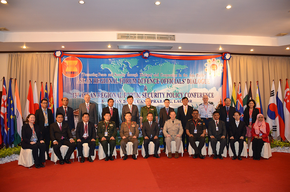 13TH ASEAN REGIONAL FORUM SECURITY POLICY CONFERENCE COMMENCES IN LAOS