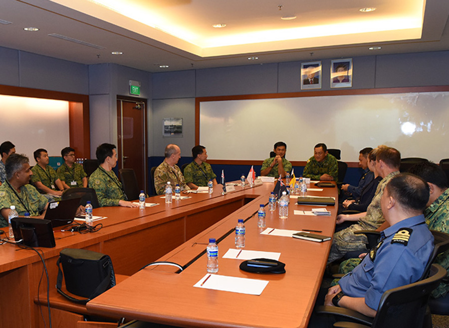 ADMM-PLUS MS & CT CONTINUES WITH SECOND LEG OF MULTILATERAL EXERCISE IN SINGAPORE