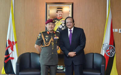 FAREWELL CALL BY HIGH COMMISSIONER OF PAKISTAN TO BRUNEI DARUSSALAM