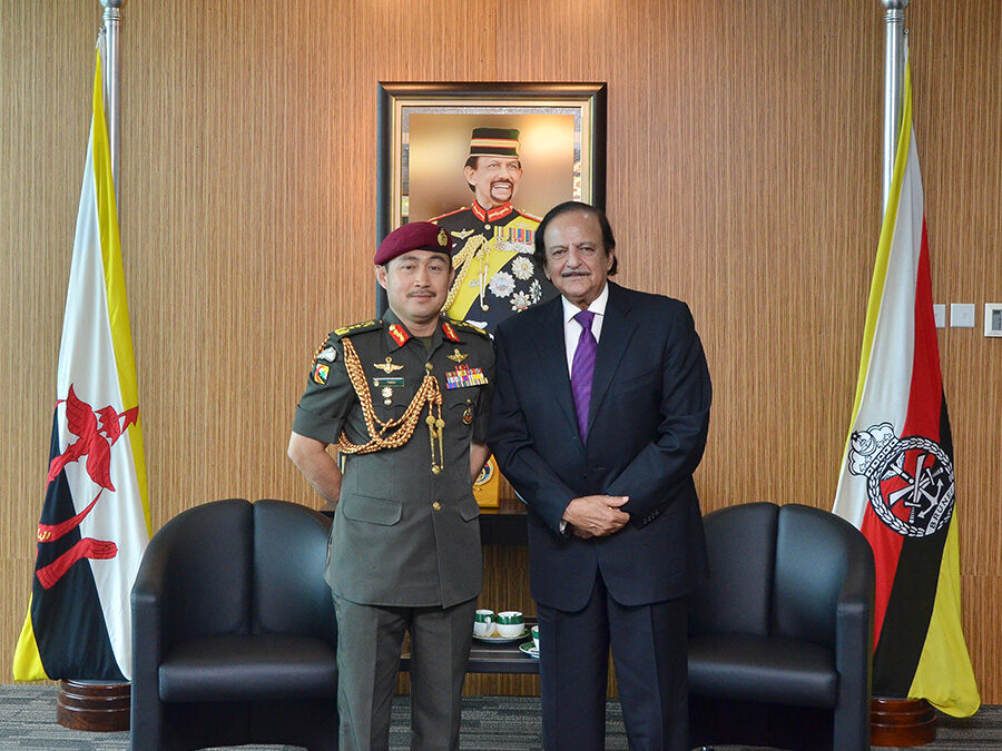 FAREWELL CALL BY HIGH COMMISSIONER OF PAKISTAN TO BRUNEI DARUSSALAM