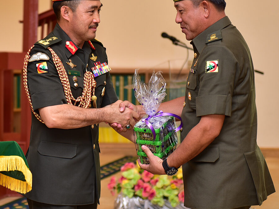 RBAF PERSONEL RECEIVES DISTRIBUTION OF DATES