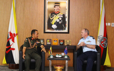 COURTESY CALL FROM DIRECTOR DEFENCE INTELLIGENCE ORGANISATION, AUSTRALIAN DEFENCE FORCE