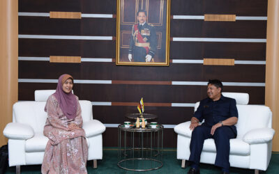 COURTESY CALL FROM THE NEW BRUNEI DARUSSALAM’S PERMANENT REPRESENTATIVE TO ASEAN