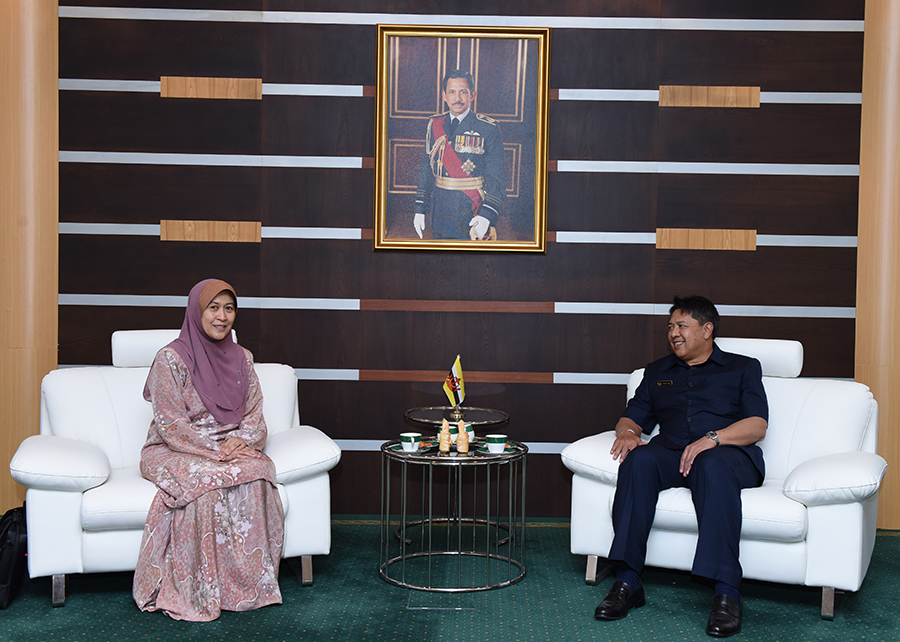 COURTESY CALL FROM THE NEW BRUNEI DARUSSALAM’S PERMANENT REPRESENTATIVE TO ASEAN