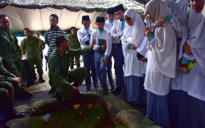 PERSEMBAHAN ARENA DAN PAMERAN STATIK DAPAT SAMBUTAN MERIAH