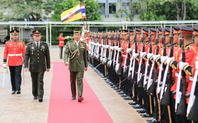 KUNJUNGAN PENGENALAN PEMERINTAH TENTERA DARAT DIRAJA BRUNEI KE THAILAND