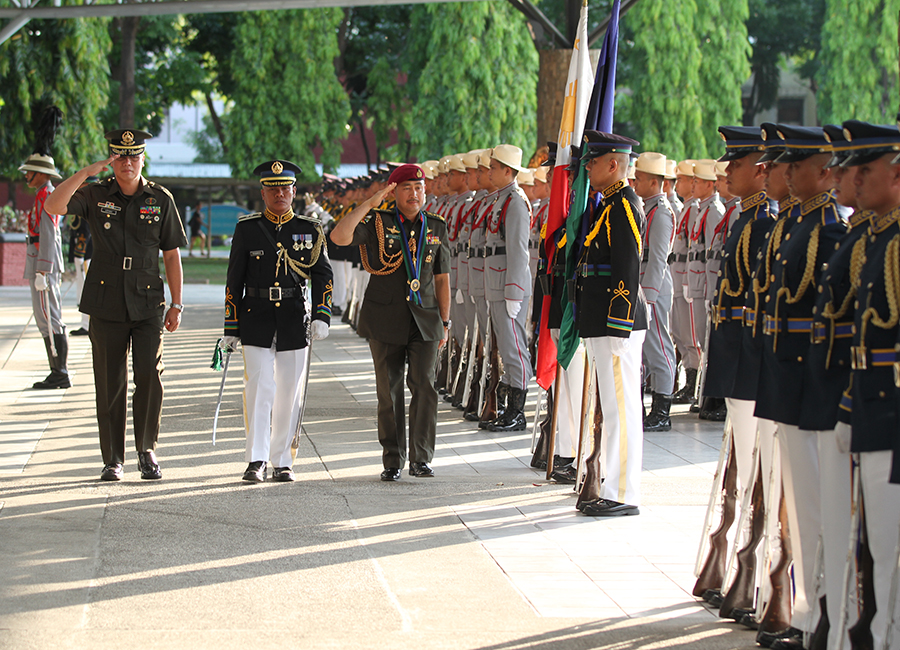 COMMANDER RBAF VISIT TO IMT, MINDANAO, REPUBLIC OF THE PHILLIPPINES