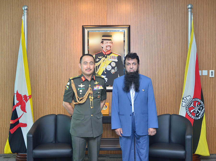 COURTESY CALL FROM ACTING HIGH COMMISSIONER OF PAKISTAN TO BRUNEI DARUSSALAM