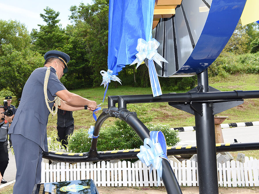 THE LAUNCHING OF THE RBAIRF   50TH ANNIVERSARY SCULPTURE AND TIME CAPSULE