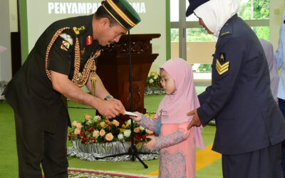 RBAF PRESENTS DONATIONS TO 138 ORPHANS
