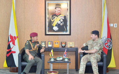 COURTESY CALL FROM THE HEAD OF INT’L POLICY AND PLANNING (MILITARY), UNITED KINGDOM