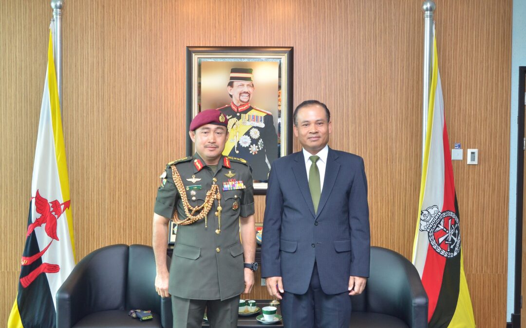 COURTESY CALL FROM AMBASSADOR OF LAO PEOPLE DEMOCRATIC REPUBLIC