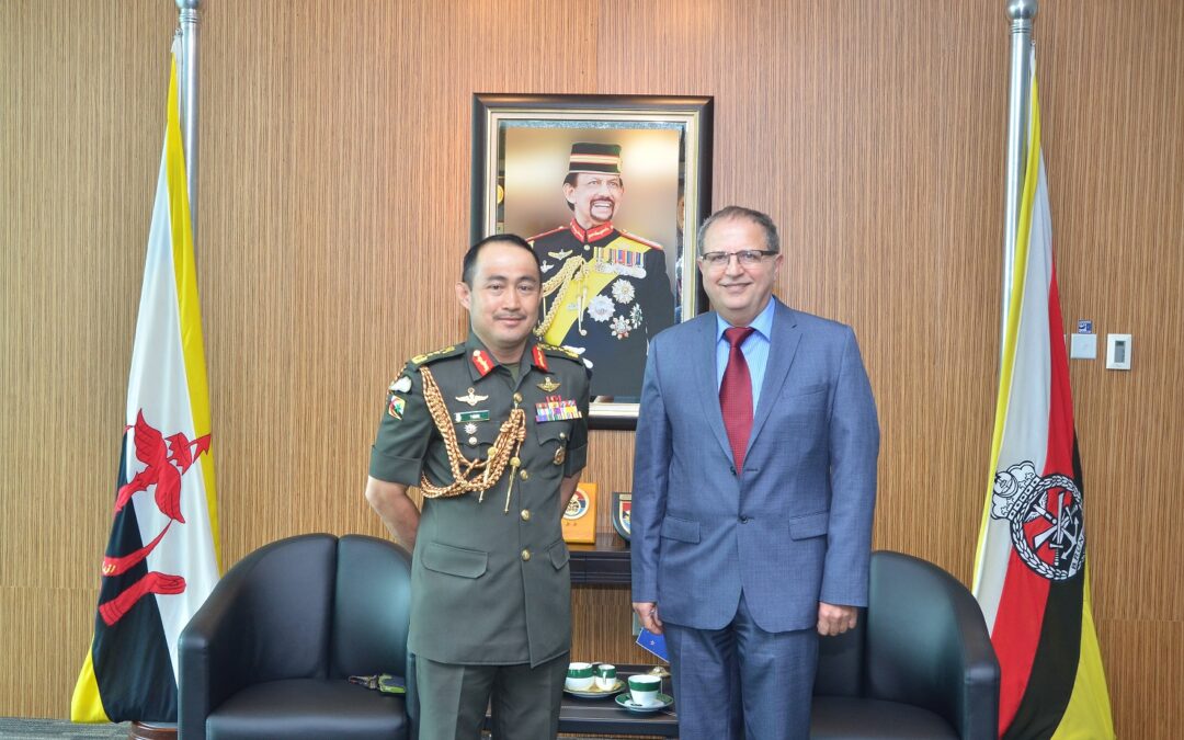 COURTESY CALL FROM THE DIRECTOR OF CENTRE FOR DEFENCE AND SECURITY STUDIES, MASSEY UNIVERSITY, NEW ZEALAND