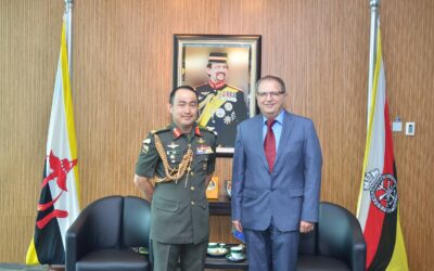 COURTESY CALL FROM THE DIRECTOR OF CENTRE FOR DEFENCE AND SECURITY STUDIES, MASSEY UNIVERSITY, NEW ZEALAND