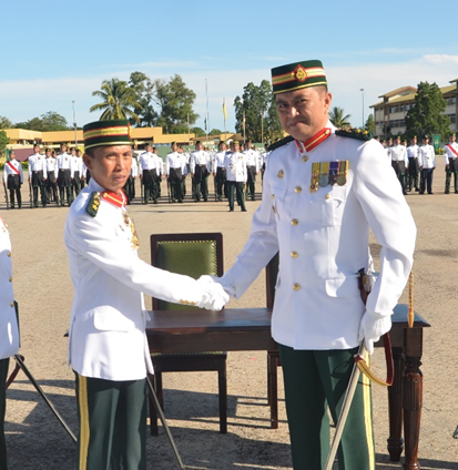 TRAINING INSTITUTE RBAF RECEIVES NEW COMMANDANT