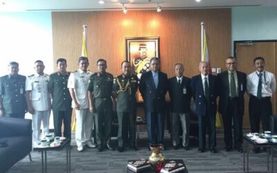 WORKING VISIT FROM THE ASSOCIATION OF EX SERVICEMEN BRUNEI DARUSSALAM