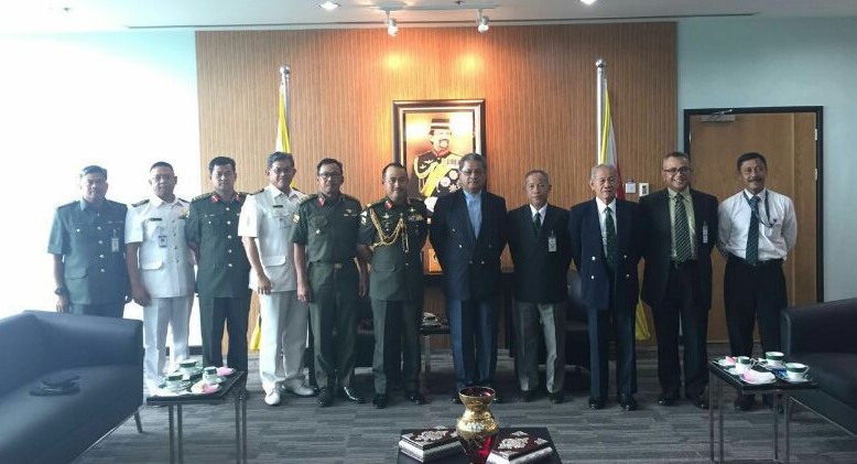 WORKING VISIT FROM THE ASSOCIATION OF EX SERVICEMEN BRUNEI DARUSSALAM