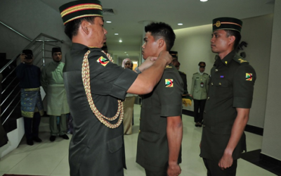 RBLF OFFICER CADET PROMOTED IN RANK OF LIEUTENANT