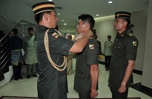 RBLF OFFICER CADET PROMOTED IN RANK OF LIEUTENANT