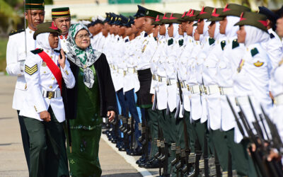 PASSING OUT PARADE OF THE 156th INTAKE MALE RECRUITS AND 52nd INTAKE FEMALE RECRUITS