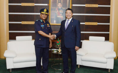 THE BANGLADESH NATIONAL DEFENCE COLLEGE VISITS MINDEF