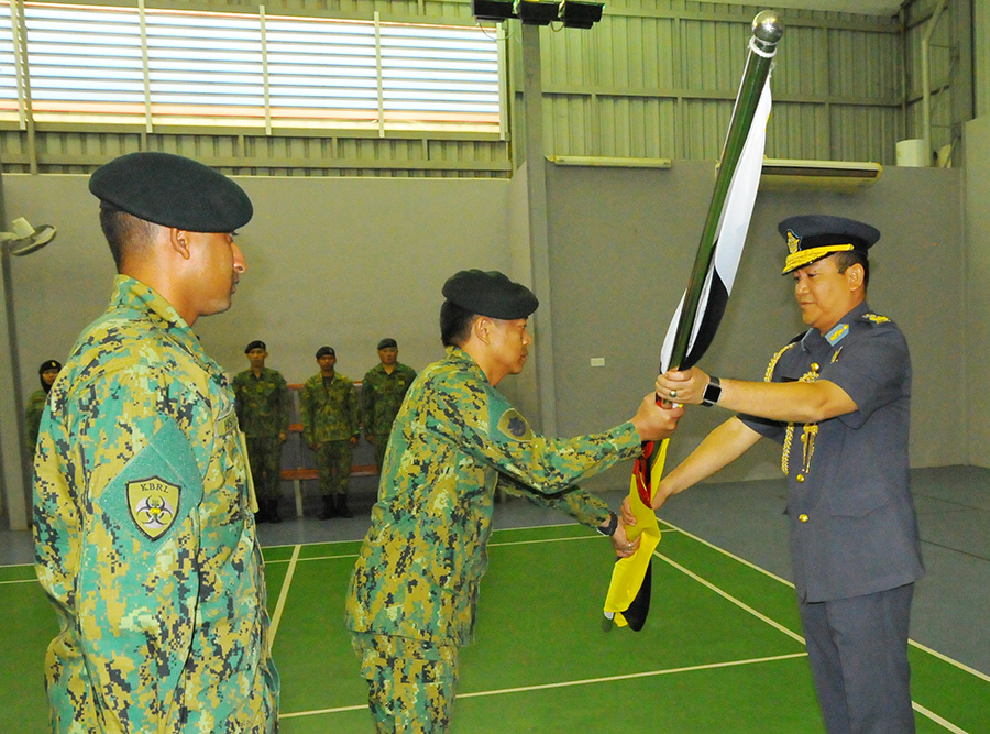 FLAG HANDOVER CEREMONY FOR ADMM-PLUS MILITARY MEDICINE-HUMANITARIAN ASSISTANCE AND DISASTER RELIEF  EXERCISE (AHMEx) 2016