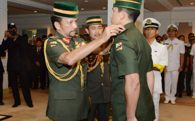 HIS MAJESTY THE SULTAN AND YANG DI-PERTUAN OF BRUNEI DARUSSALAM GRANTS RANK INSIGNIA OF ACTING CAPTAIN TO HIS ROYAL HIGHNESS LIEUTENANT PRINCE ‘ABDUL MATEEN