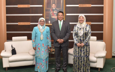 DEPUTY MINISTER OF DEFENCE RECEIVES COURTESY CALL BY BRUNEI DARUSSALAM’S HEADS OF FOREIGN MISSION