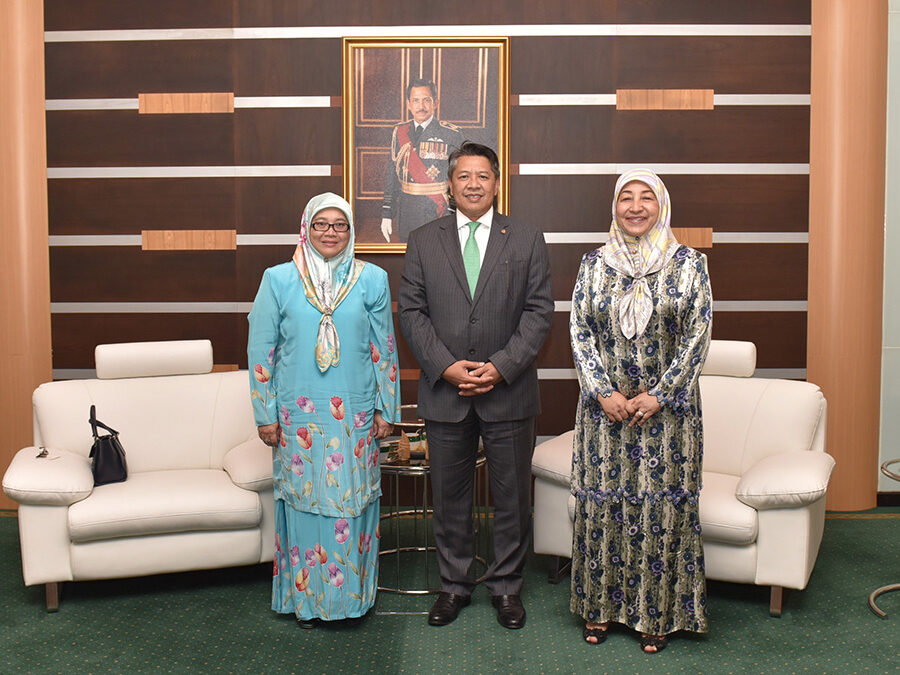 DEPUTY MINISTER OF DEFENCE RECEIVES COURTESY CALL BY BRUNEI DARUSSALAM’S HEADS OF FOREIGN MISSION