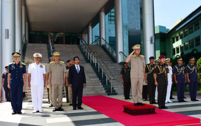 INTRODUCTORY VISIT BY MYANMAR COMMANDER-IN-CHIEF OF DEFENCE SERVICES