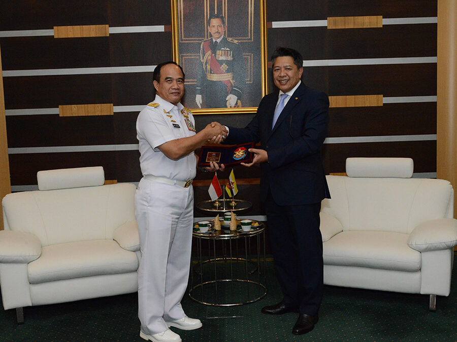 MINISTRY OF DEFENCE RECEIVES CALL FROM CHIEF OF STAFF, INDONESIAN NAVY