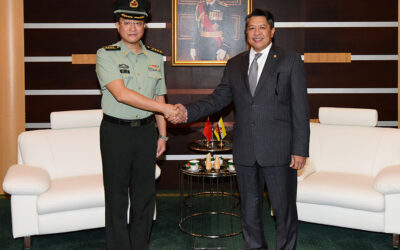 DEPUTY MINISTER RECEIVES CHINA’S DEFENCE ATTACHÉ