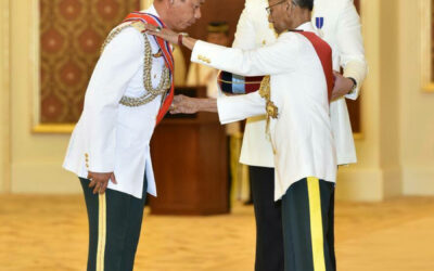 RBLF COMMANDER CONFERRED THE ‘DARJAH KEPAHLAWANAN ANGKATAN TENTERA MALAYSIA, PGAT KEHORMAT’ AWARD