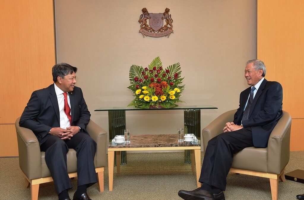 DEPUTY MINISTER OF DEFENCE VISITS THE REPUBLIC OF SINGAPORE