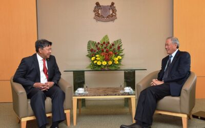 DEPUTY MINISTER OF DEFENCE VISITS THE REPUBLIC OF SINGAPORE