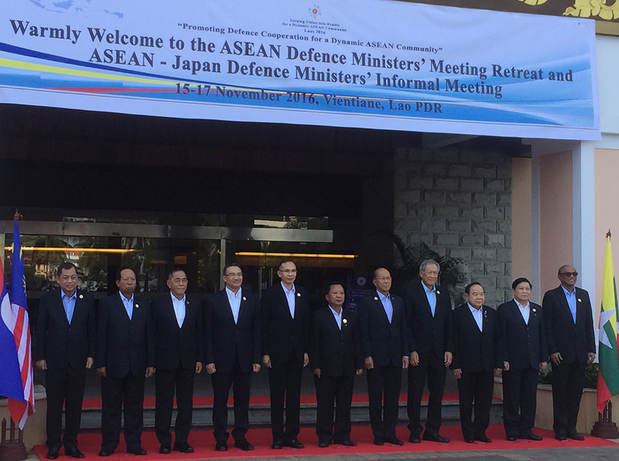 ASEAN DEFENCE MINISTERS’ MEETING RETREAT IN VIENTIANE