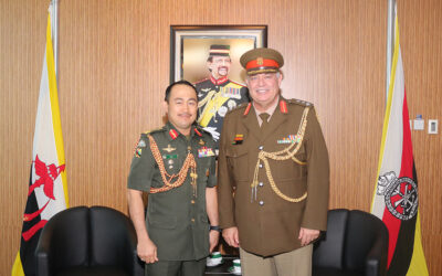 RBAF COMMANDER RECEIVES COURTESY CALL FROM DEFENCE ADVISOR OF THE REPUBLIC OF SOUTH AFRICA