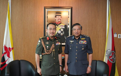 RBAF COMMANDER RECEIVES FAREWELL CALL FROM CHIEF OF ROYAL MALAYSIAN AIR FORCE