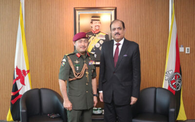 RBAF COMMANDER RECEIVED INTRODUCTORY CALL FROM THE HIGH COMMISSIONER OF THE ISLAMIC REPUBLIC OF PAKISTAN