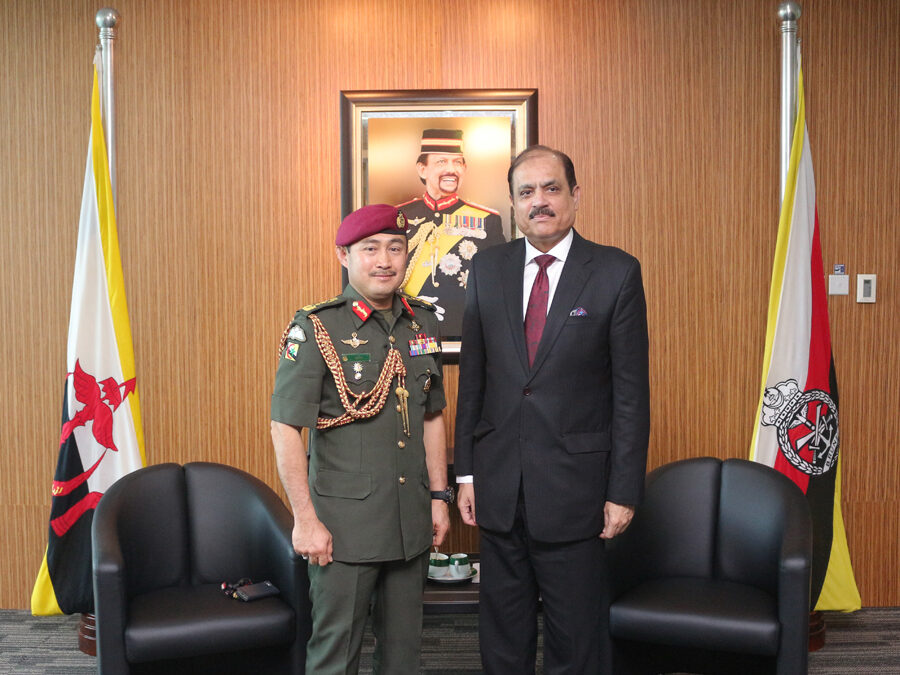 RBAF COMMANDER RECEIVED INTRODUCTORY CALL FROM THE HIGH COMMISSIONER OF THE ISLAMIC REPUBLIC OF PAKISTAN