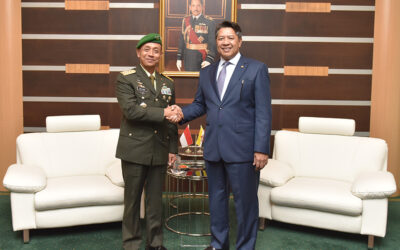 DEPUTY MINISTER OF DEFENCE RECEIVES CALL FROM CHIEF OF STAFF TNI-AD