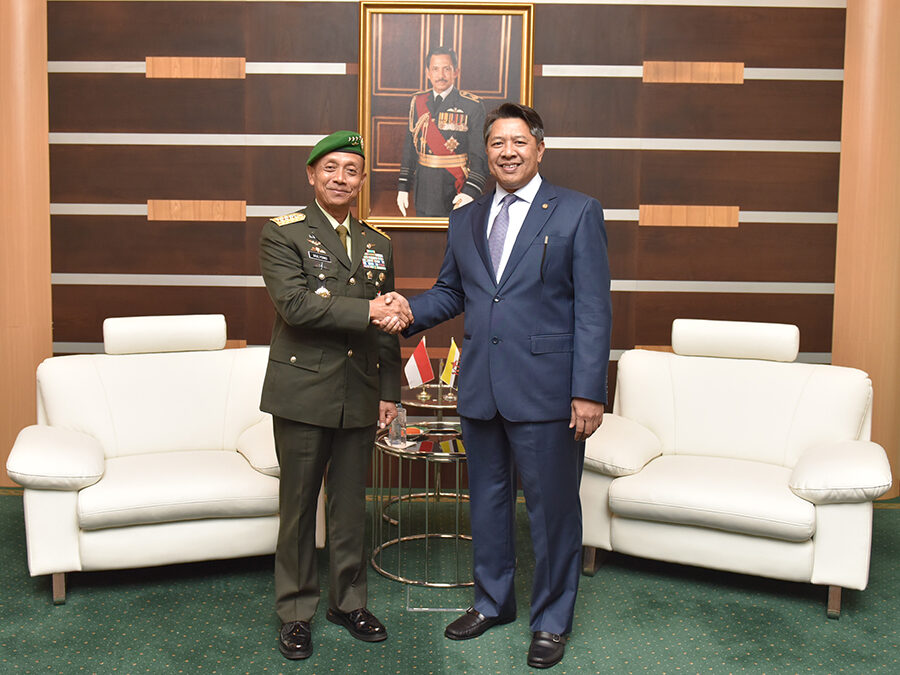 DEPUTY MINISTER OF DEFENCE RECEIVES CALL FROM CHIEF OF STAFF TNI-AD