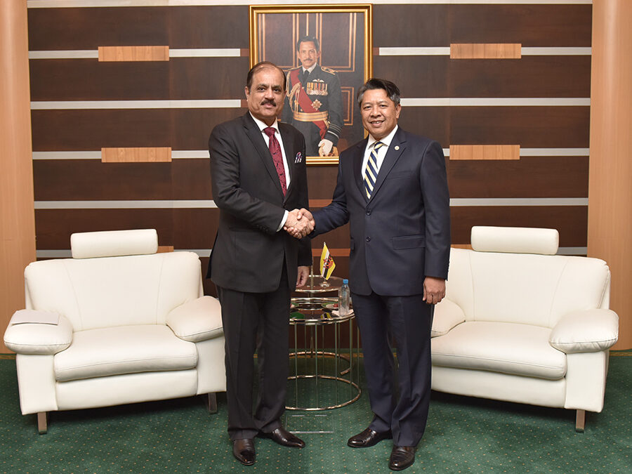 ACTING MINISTER OF DEFENCE RECEIVES INTRODUCTORY CALL FROM THE HIGH COMMISSIONER OF THE ISLAMIC REPUBLIC OF PAKISTAN